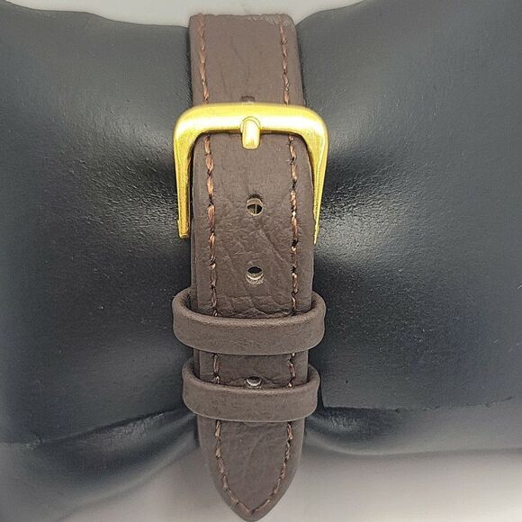 Fossil Suitor BQ3225 Women's Brown Leather Blue Analog Dial Quartz Watch BC98 - Picture 6 of 11